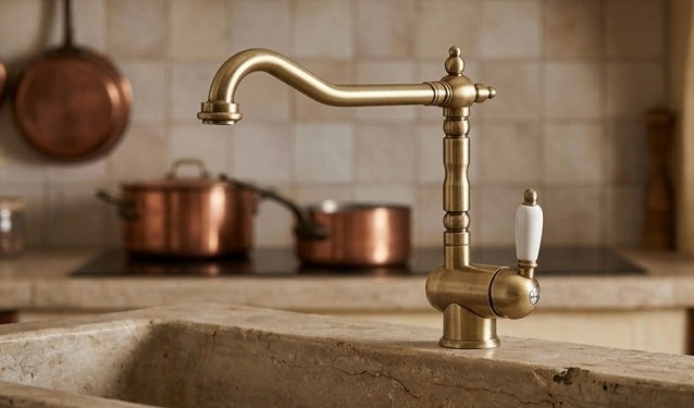 MISCELATORE MONOCOMANDO LAVELLO BRONZO
