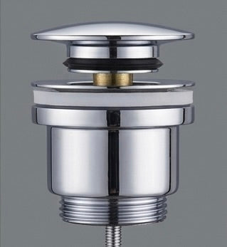 PILETTA CLICK CLACK 1'1/4 IN OTTONE CROMO