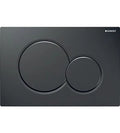 GEBERIT: PLACCA DI COMANDO SIGMA 01 NERO LUCIDO