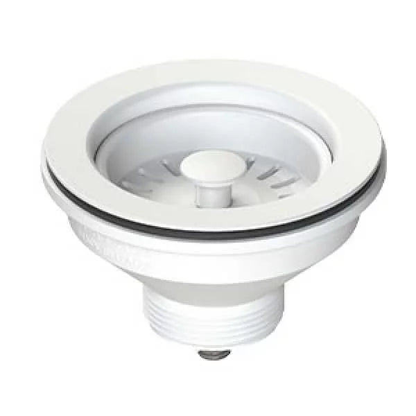 PILETTA LAVELLO CUCINA BIANCO OPACO S/ TROPPO PIENO