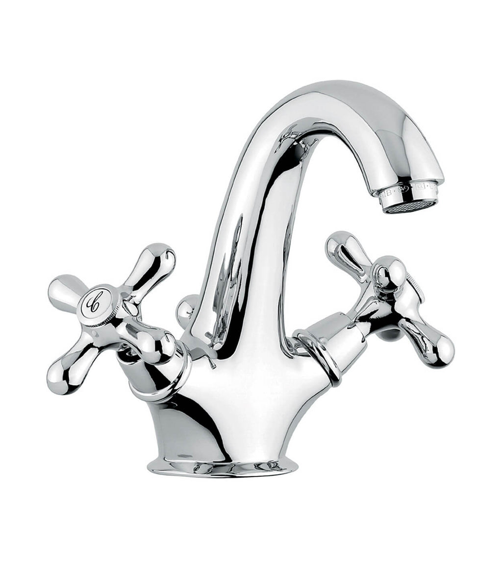 EMMEVI: MONOFORO LAVABO MANIGLIE A CROCE