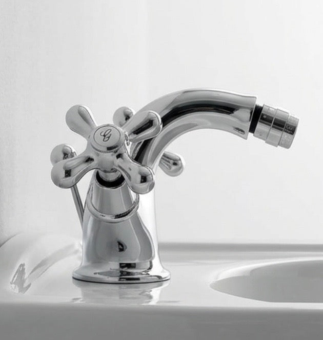 EMMEVI: MONOFORO BIDET MANIGLIE A CROCE