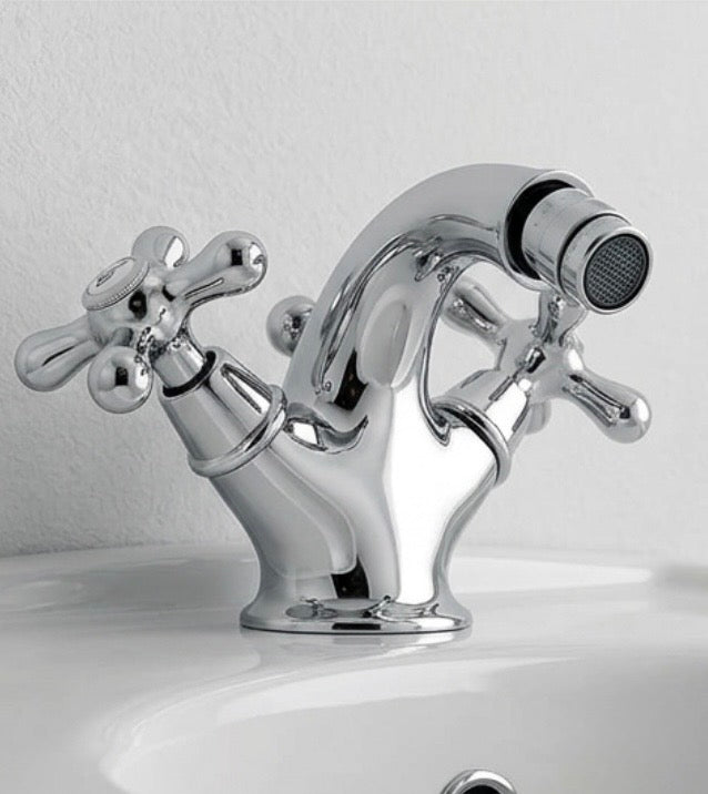 EMMEVI: MONOFORO BIDET MANIGLIE A CROCE