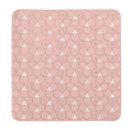 TAPPETO ANTISCIVOLO IN PVC ROSA / BIANCO / AZZURRO / VERDE 54 X 54