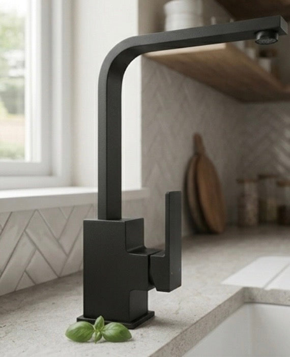 IDRONORD: MISCELATORE MONOCOMANDO NERO OPACO