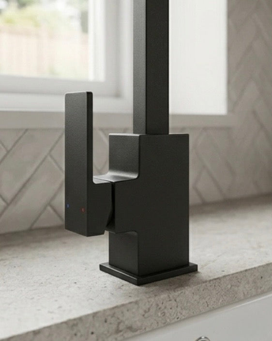 IDRONORD: MISCELATORE MONOCOMANDO NERO OPACO