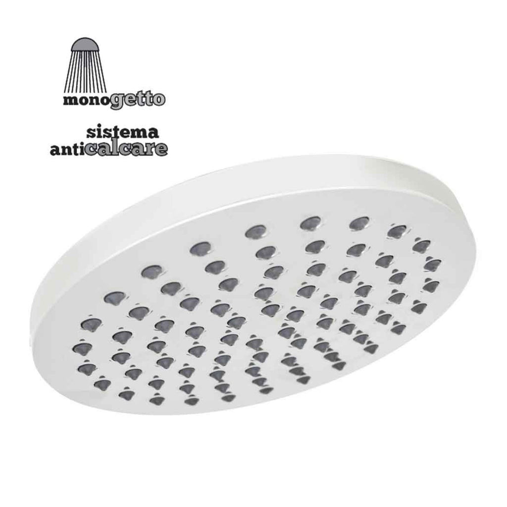 SOFFIONE DOCCIA TONDO IN ABS