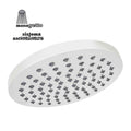 SOFFIONE DOCCIA TONDO IN ABS