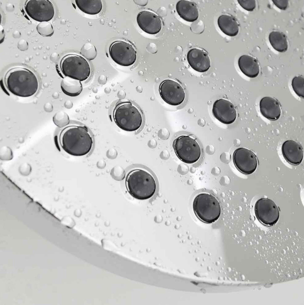 SOFFIONE DOCCIA TONDO IN ABS