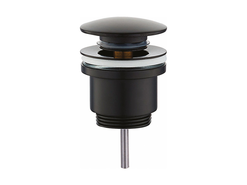 PILETTA CLICK CLACK 1'1/4 IN OTTONE NERO OPACO