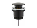 PILETTA CLICK CLACK 1'1/4 IN OTTONE NERO OPACO