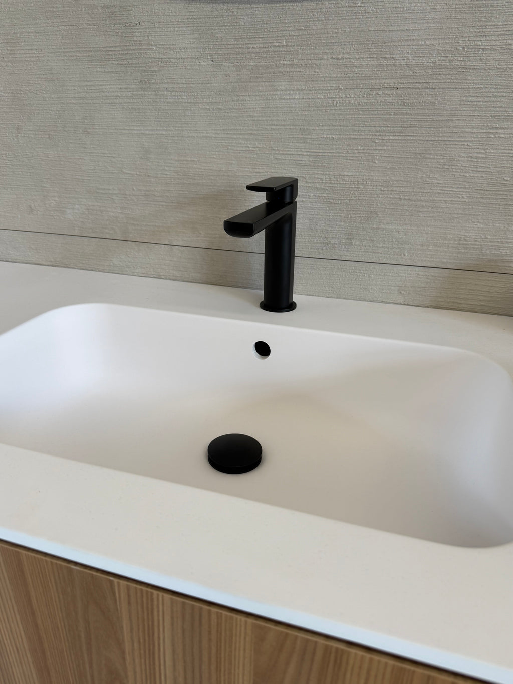 PILETTA CLICK CLACK 1'1/4 IN OTTONE NERO OPACO